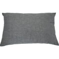 thumbnail image 1 of HomeRoots 13" X 20" Grey And White Abstract Zippered Polyester Throw Pillow, 1 of 6