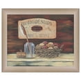 thumbnail image 1 of HomeRoots 14 x 17 x 1 in. Handmade Soaps Brown Framed Print Bathroom Wall Art, 1 of 3