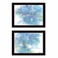 thumbnail image 1 of HomeRoots 14 x 18 x 1 in. Morning Glory 3 Black Framed Print Wall Art - Set of 2, 1 of 3
