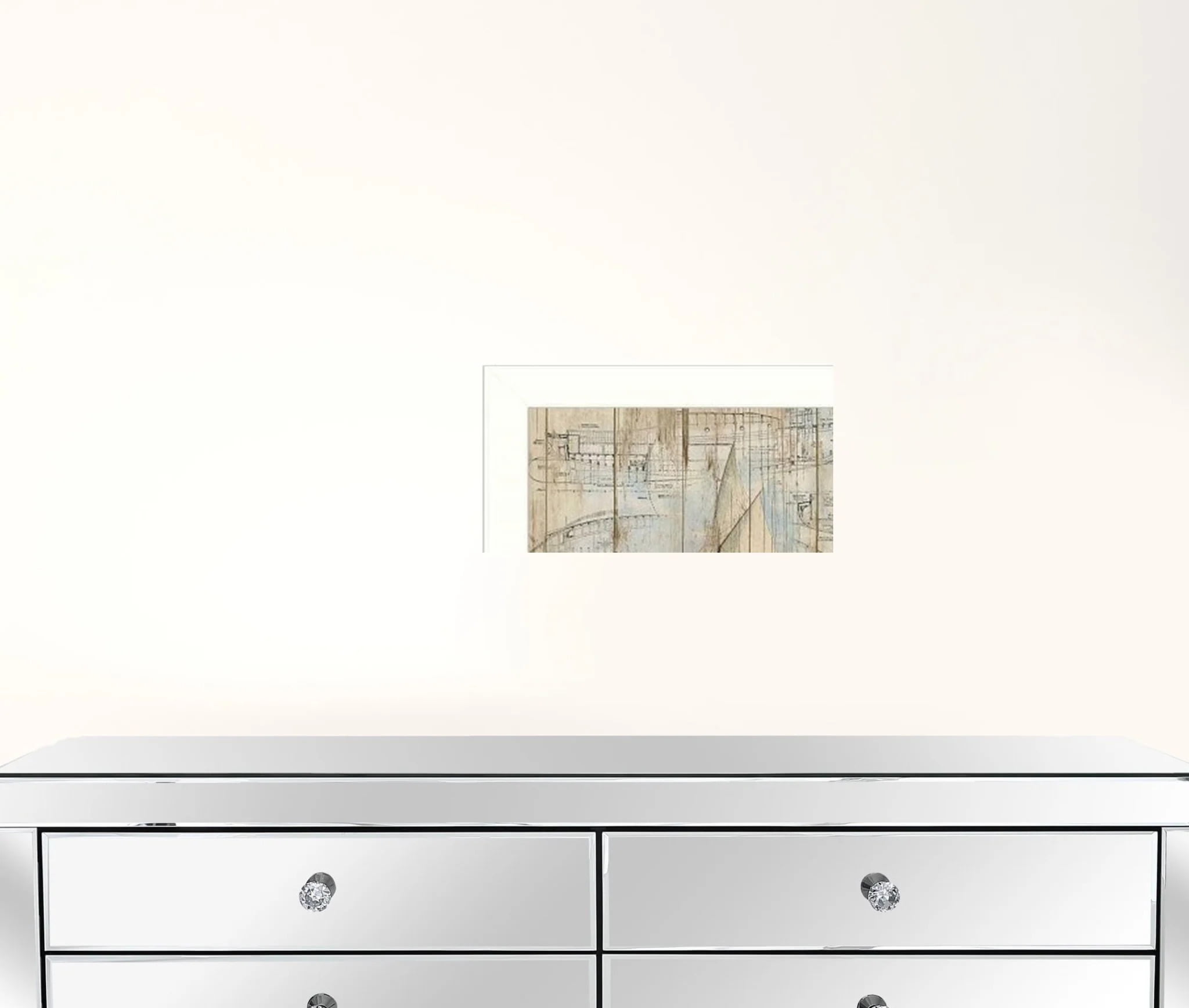White Framed Sail or Surf Print on Canvas Wall Art Set