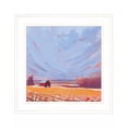 thumbnail image 1 of HomeRoots 15 x 15 x 1 in. Slate Winter Sky 2 White Framed Print Wall Art, 1 of 3