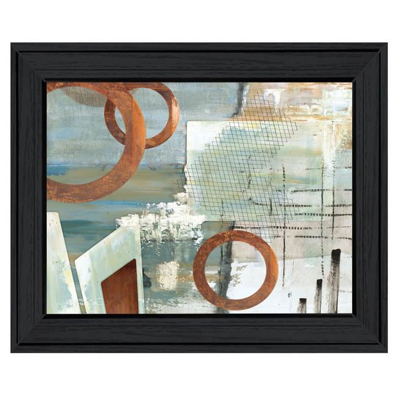 Balance This II Black Framed Abstract Print Wall Art