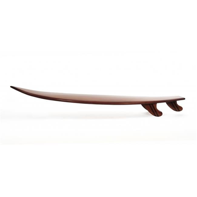 75.5" Western Red Cedar Shortboard with Fiberglass Epoxy