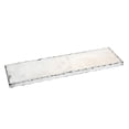 thumbnail image 1 of 18" White Rectangular Marble Vanity Tray, 1 of 6