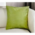 thumbnail image 1 of HomeRoots 544593 18 in. Lime Green Cowhide Throw Pillow, 1 of 5