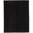 thumbnail image 1 of 2' X 3' Black Shag Tufted Handmade Area Rug, 1 of 8