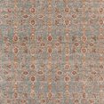thumbnail image 1 of 2' x 3' Blue and Orange Oriental Power Loom Distressed Area Rug, 1 of 5