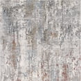 thumbnail image 1 of 2' x 3' Gray and Blue Abstract Washable Non Skid Area Rug, 1 of 10