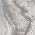 thumbnail image 1 of 2' x 3' Gray and Ivory Abstract Power Loom Area Rug, 1 of 6