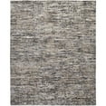 thumbnail image 1 of 2' X 3' Gray Blue And Silver Wool Abstract Hand Knotted Area Rug, 1 of 10