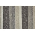 thumbnail image 1 of 2' X 3' Gray Taupe And Tan Wool Floral Hand Woven Stain Resistant Area Rug, 1 of 4
