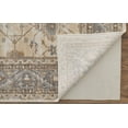 thumbnail image 1 of 5' X 8' Tan Ivory And Gray Power Loom Area Rug 2' x 3', 1 of 9