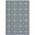 thumbnail image 1 of 2' X 4' Ivory Geometric Stain Resistant Indoor Outdoor Area Rug, 1 of 6