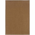 thumbnail image 1 of 2' X 4' Tan Stain Resistant Indoor Outdoor Area Rug, 1 of 5