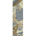 thumbnail image 1 of 2'3" x 8' Runner Wool Ivory/Blue Area Rug, 1 of 2