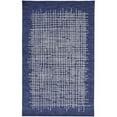 thumbnail image 1 of HomeRoots  2 x 3 ft. Blue & Ivory Wool Plaid Hand Tufted Handmade Stain Resistant Rectangle Area Rug - Blue and Ivory - 2 x 3 ft., 1 of 1