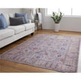 thumbnail image 1 of HomeRoots  2 x 3 ft. Gray Blue & Red Floral Power Loom Rectangle Area Rug - Gray Blue and Red - 2 x 3 ft., 1 of 1