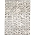 thumbnail image 1 of HomeRoots  2 x 3 ft. Ivory Gray & Taupe Abstract Stain Resistant Rectangle Area Rug - Ivory Gray and Taupe - 2 x 3 ft., 1 of 1