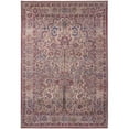 thumbnail image 1 of HomeRoots  2 x 3 ft. Red Tan & Pink Floral Power Loom Rectangle Area Rug - Red Tan and Pink - 2 x 3 ft., 1 of 1