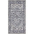 thumbnail image 1 of HomeRoots  2 x 4 ft. Gray Oriental Power Loom Distressed Washable Rectangle Area Rug - Gray - 2 x 4 ft., 1 of 1