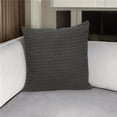 thumbnail image 1 of HomeRoots 529312 20 in. Gray Cotton Throw Pillow with Texture, 1 of 1