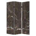 thumbnail image 1 of HomeRoots 274659 48 x 72 in. Multi Color Wood Canvas Black Marble Screen, 1 of 3