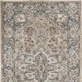 thumbnail image 1 of HomeRoots 480247 3 x 5 ft. Beige & Gray Oriental Power Loom Non Skid Rectangle Area Rug, 1 of 8