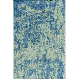 3'X5' Grey Denim Machine Woven Uv Treated Abstract Brushstroke Indoor Outdoor Area Rug 3'X5' Grey Denim Machine Woven Uv Treated Abstract Brushstroke Indoor Outdoor Area Rug