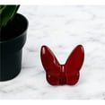 thumbnail image 1 of HomeRoots 554016 3 in. Burgundy Crystal Butterfly Figurine Tabletop Sculpture, 1 of 1