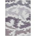 thumbnail image 1 of HomeRoots 584584 3 x 5 ft. Abstract Washable Indoor & Outdoor Rectangle Area Rug, Purple, Lavender & Ivory, 1 of 1