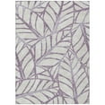 thumbnail image 1 of HomeRoots 584236 3 x 5 ft. Floral Washable Indoor & Outdoor Rectangle Area Rug, Purple, Lavender & Beige, 1 of 5