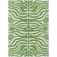 thumbnail image 1 of HomeRoots 600606 3 x 5 ft. Green & Ivory Animal Print Washable Indoor & Outdoor Rectangle Area Rug, 1 of 1