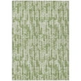 thumbnail image 1 of HomeRoots 594100 3 x 5 ft. Green & Ivory Tribal Washable Indoor & Outdoor Rectangle Area Rug, 1 of 1