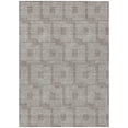 thumbnail image 1 of HomeRoots 592581 3 x 5 ft. Taupe & Ivory Geometric Washable Indoor & Outdoor Rectangle Area Rug, 1 of 1