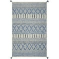 thumbnail image 1 of HomeRoots 349800 5 x 7 ft. Polyester Denim Area Rug, 1 of 1