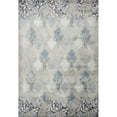 thumbnail image 1 of HomeRoots 350122 7 ft. 10 in. x 11 ft. 2 in. Viscose Slate Blue Area Rug, 1 of 1