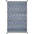 thumbnail image 1 of HomeRoots 350408 8 x 11 ft. Polyester Blue Area Rug, 1 of 1
