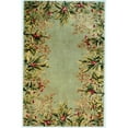 thumbnail image 1 of HomeRoots 350626 9 ft. 3 in. x 13 ft. 3 in. Wool Sage Area Rug, 1 of 1