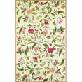 thumbnail image 1 of HomeRoots 352332 3 ft. 6 in. x 5 ft. 6 in. Wool Ivory Area Rug, 1 of 1