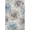 thumbnail image 1 of HomeRoots 352615 5 x 7 ft. 6 in. Polyester Ivory & Beige Area Rug, 1 of 1