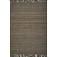 thumbnail image 1 of HomeRoots 353020 5 x 7 ft. Jute Slate Area Rug, 1 of 9