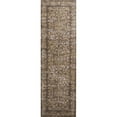 thumbnail image 1 of HomeRoots 353779 2 ft. 2 in. x 6 ft. 11 in. Runner Polypropylene Taupe Area Rug, 1 of 4