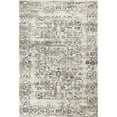 thumbnail image 1 of HomeRoots 353786 3 ft. 3 in. x 4 ft. 7 in. Polypropylene Ivory & Grey Area Rug, 1 of 4