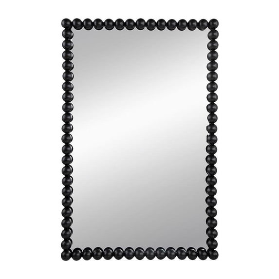 HomeRoots 36" Black Framed Accent Mirror