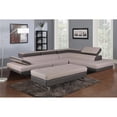 thumbnail image 1 of HomeRoots 366196 Two-Tone Right Arm Facing Sectional - 124 x 94 x 36 in., 1 of 2