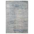 thumbnail image 1 of HomeRoots 366793 23 x 36 in. Blue Viscose & Polyester Accent Rug, 1 of 2