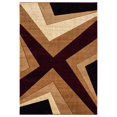 thumbnail image 1 of HomeRoots 367152 94 x 126 in. Burgundy Olefin & Polypropylene Area Rug, 1 of 2
