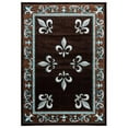 thumbnail image 1 of HomeRoots 367394 31 x 88 in. Turquoise Olefin & Polypropylene Runner Rug, 1 of 2