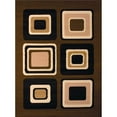 thumbnail image 1 of HomeRoots 368748 63 x 86 in. Brown Polypropyelene Area Rug, 1 of 2