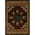 thumbnail image 1 of HomeRoots 369340 63 x 90 in. Lodge Polypropylene Area Rug, 1 of 2